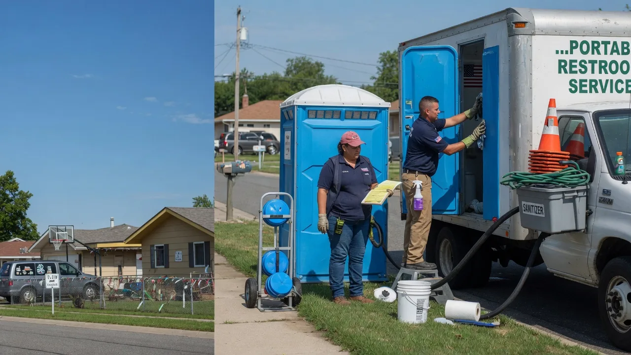 Portable Toilet Rental in Astoria, IL near me